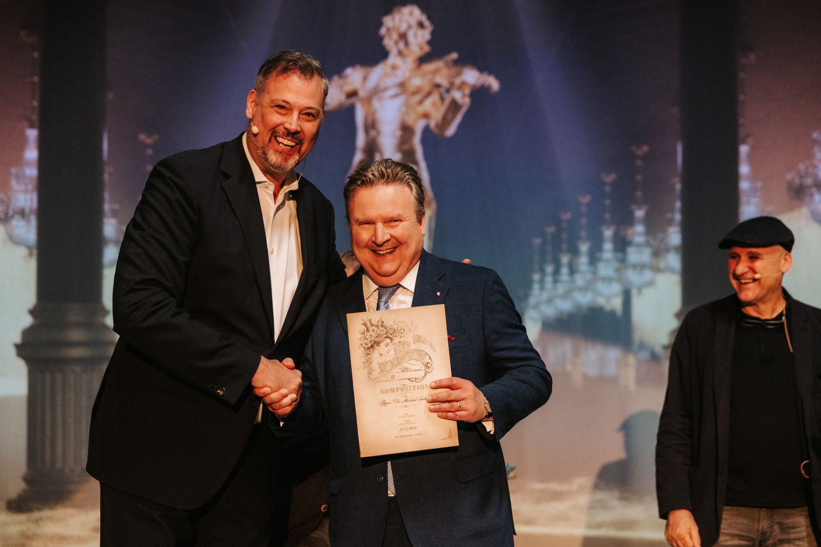 Eröffnung der digitalen Art & Tech Ausstellung „JOHANN STRAUSS – NEW DIMENSIONS“